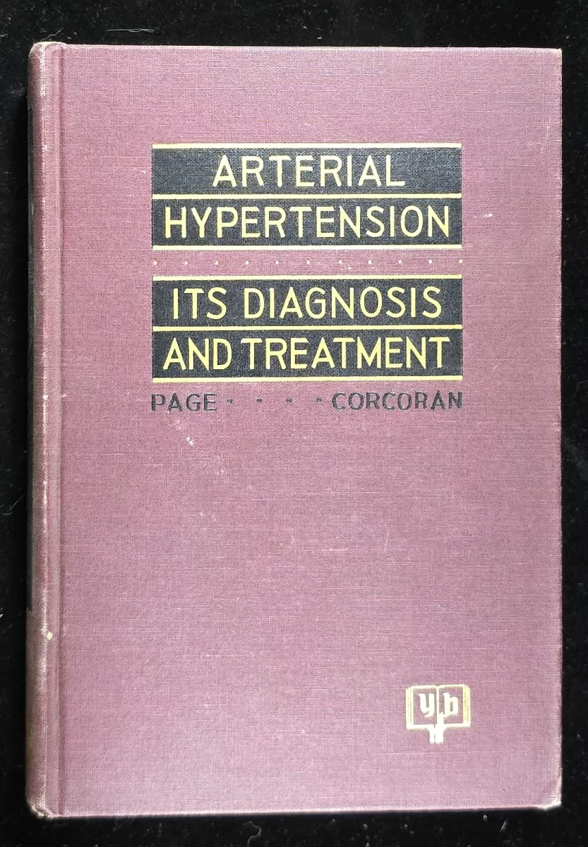 Cover of Arterial Hypertension 1945 by Page and Corcoran