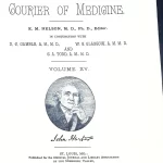 St. Louis Courier of Medicine. Volume XV, No. 6 (Whole No. 90). June 1886.