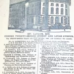 Advertisement for the Missouri Medical College from the June 1886 issue of the St. Louis Courier of Medicine.